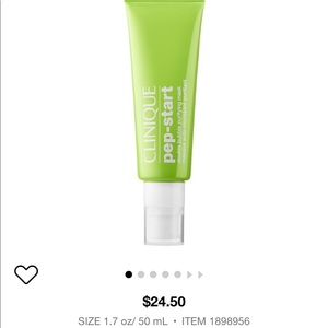 NEW Clinique pep-start double bubble mask